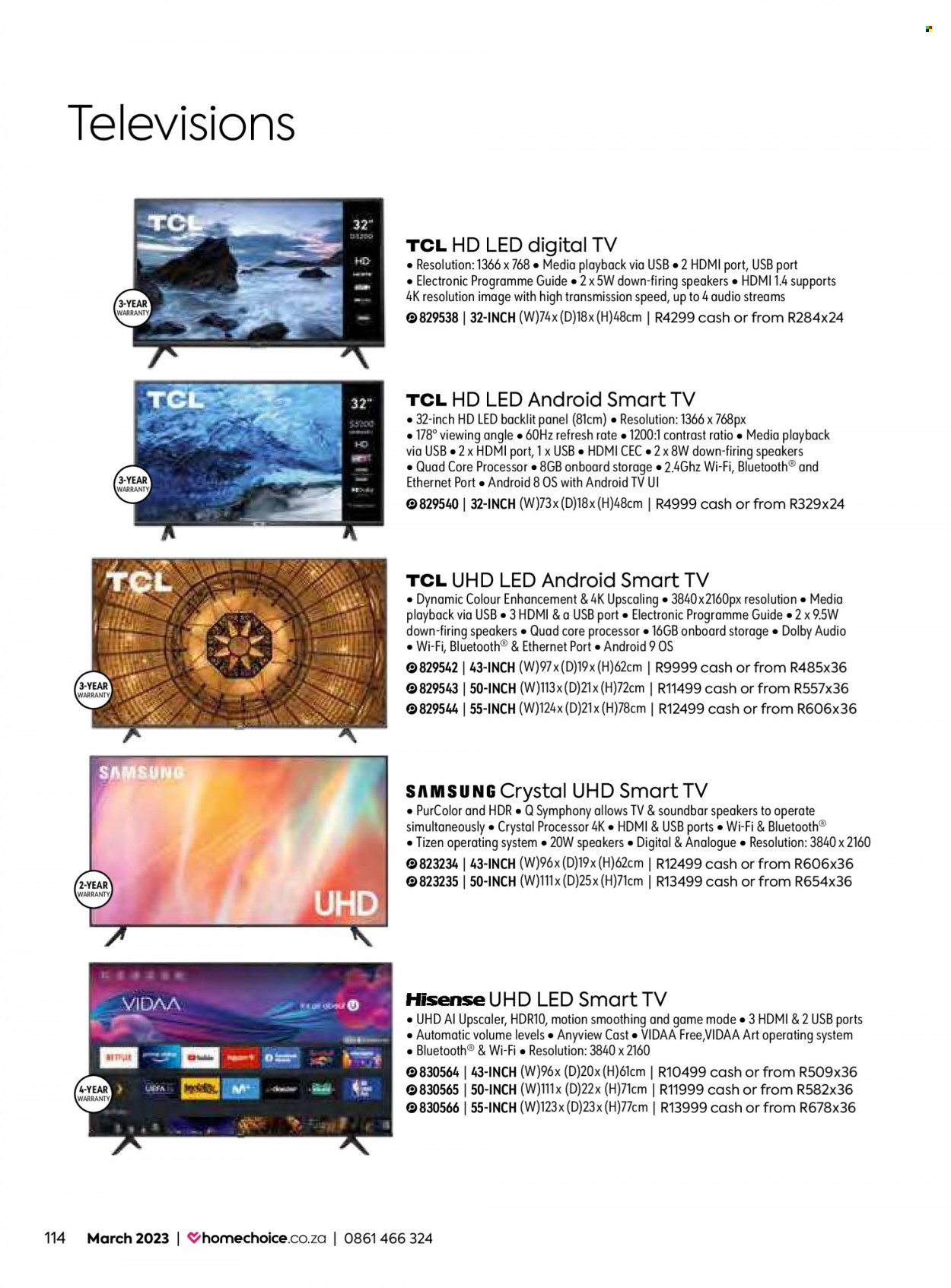 HomeChoice specials - 01/03/2023 - 31/03/2023. Page 114