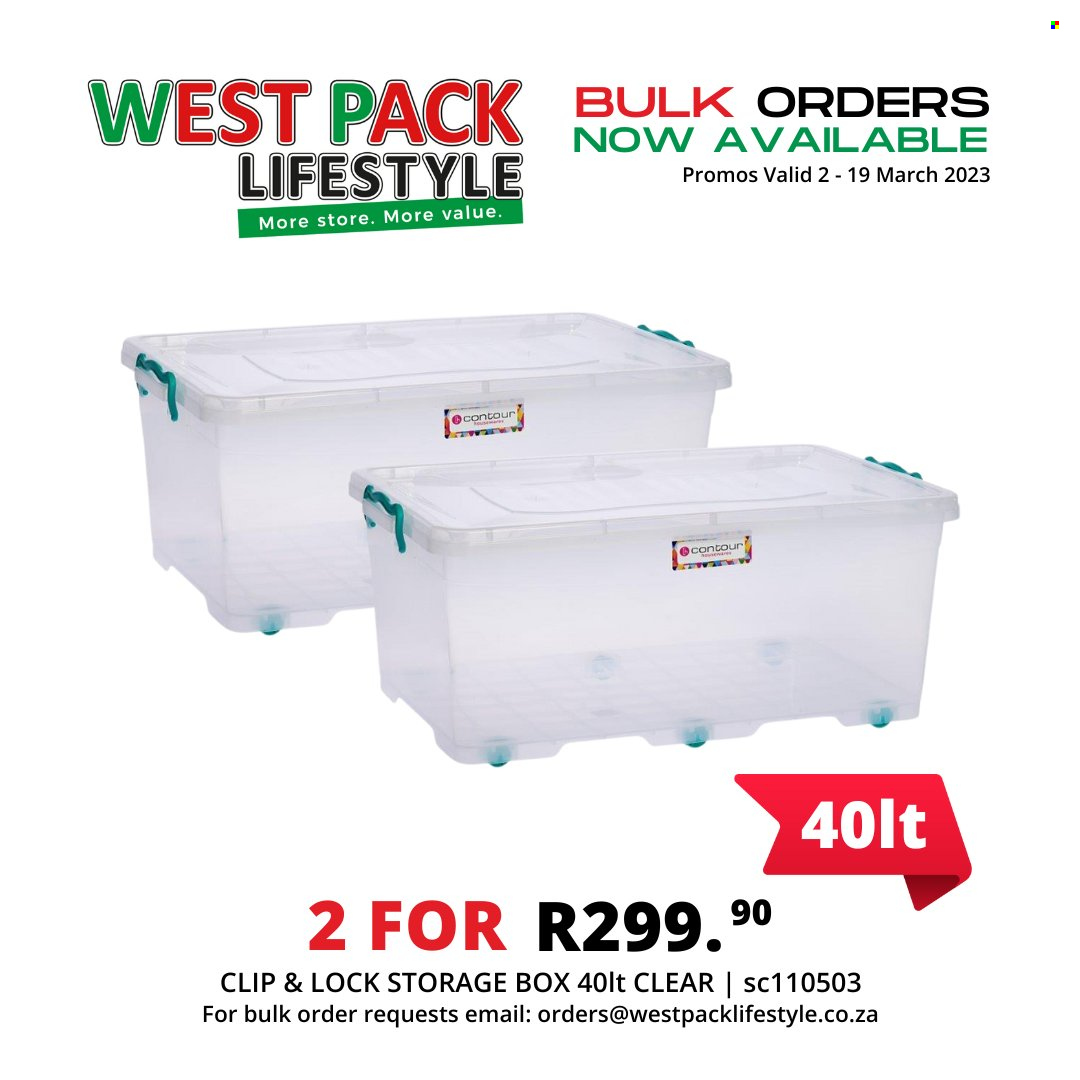 West Pack Lifestyle specials - 02/03/2023 - 19/03/2023. Page 2