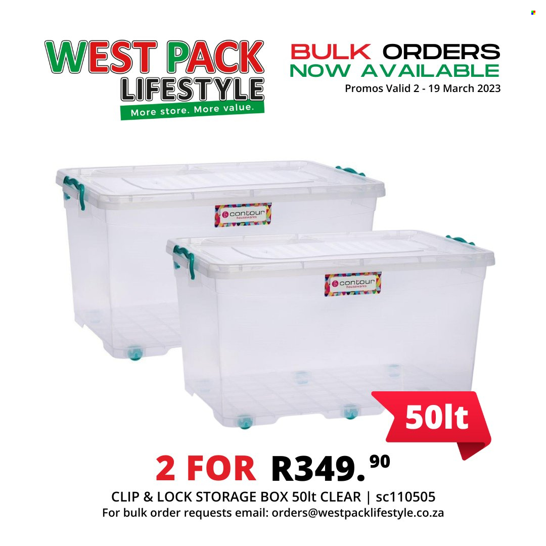 West Pack Lifestyle specials - 02/03/2023 - 19/03/2023. Page 3