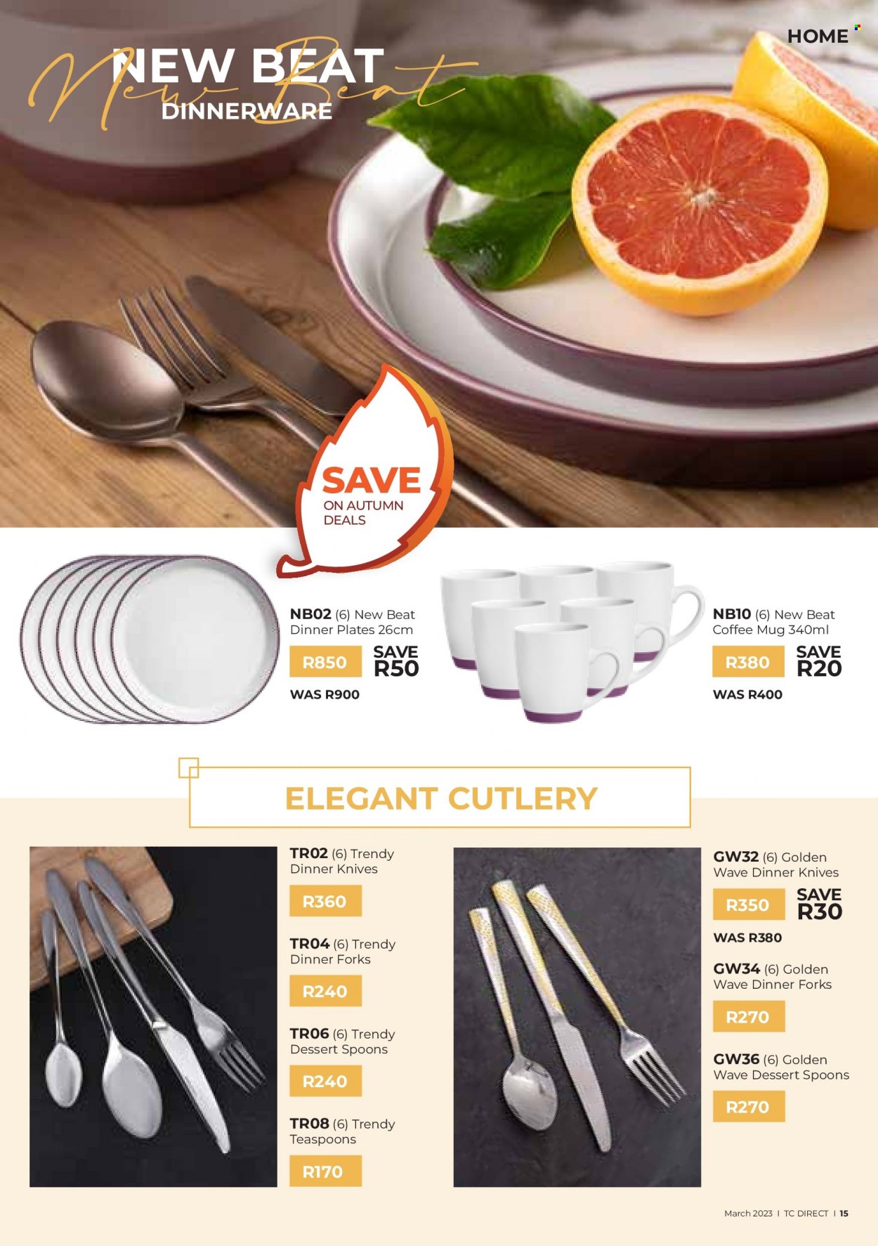 Table Charm Direct specials - 01/03/2023 - 31/03/2023. Page 15