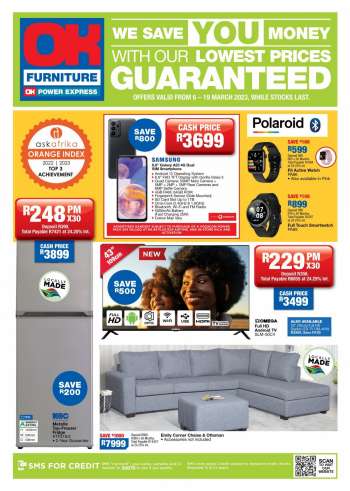 OK Furniture catalogue  - 06/03/2023 - 19/03/2023.