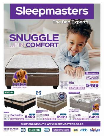 Sleepmasters catalogue  - 06/03/2023 - 09/04/2023.