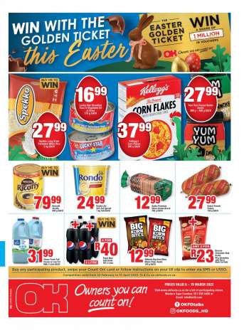 OK Foods catalogue  - 08/03/2023 - 19/03/2023.