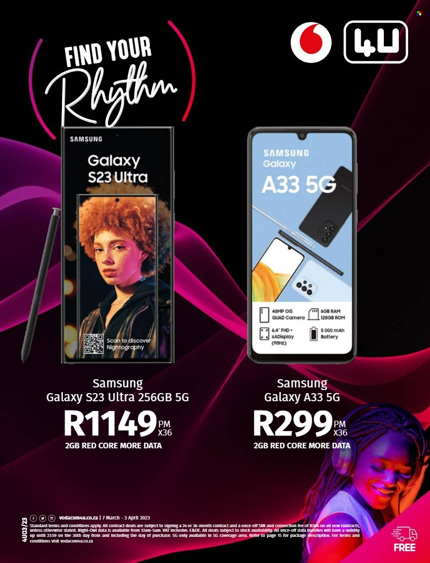 Vodacom specials - 07/03/2023 - 03/04/2023. Page 1