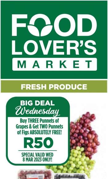 Food Lover's Market catalogue  - 08/03/2023 - 08/03/2023.