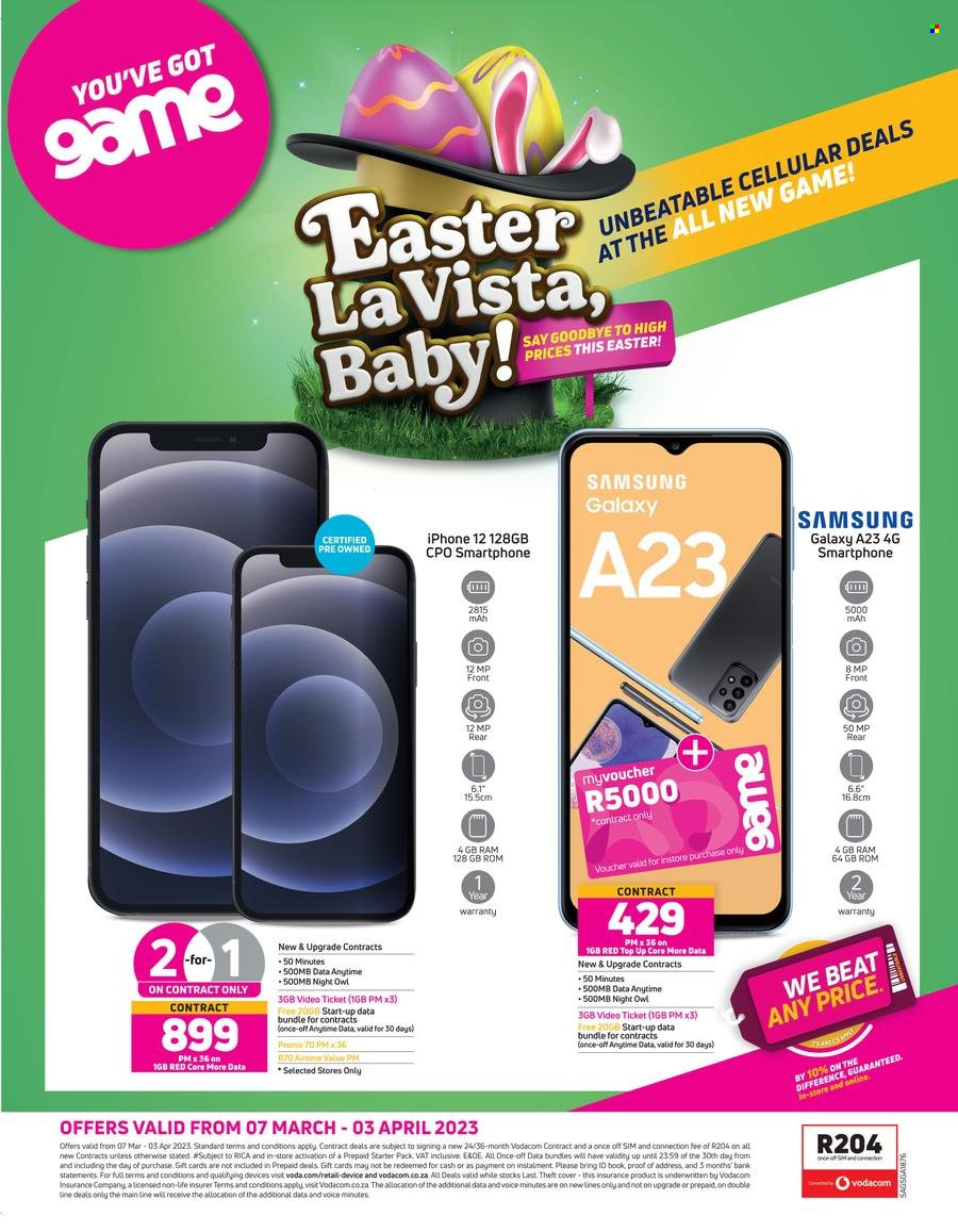 Game specials - 07/03/2023 - 03/04/2023. Page 1