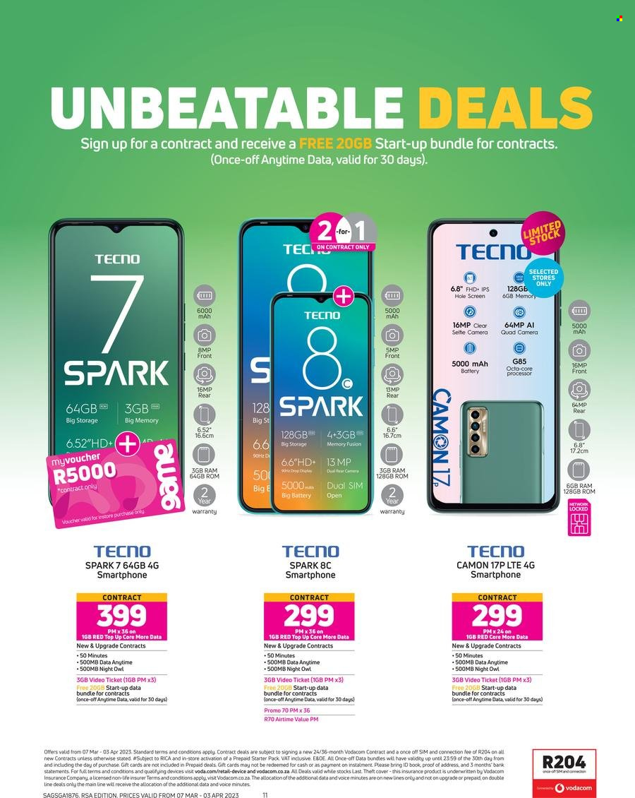 Game specials - 07/03/2023 - 03/04/2023. Page 11