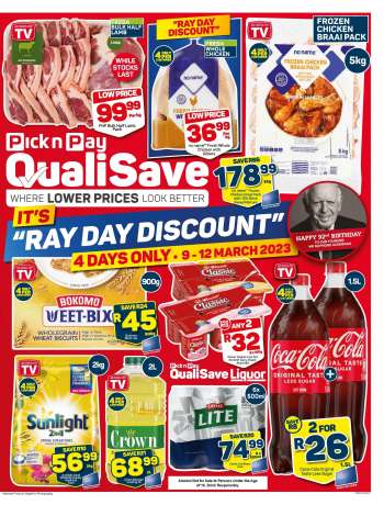 Pick n Pay QualiSave catalogue  - 09/03/2023 - 12/03/2023.