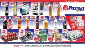 Prestons Liquor Stores catalogue  - 09/03/2023 - 12/03/2023.