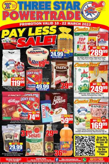 Three Star Cash and Carry catalogue  - 10/03/2023 - 22/03/2023.