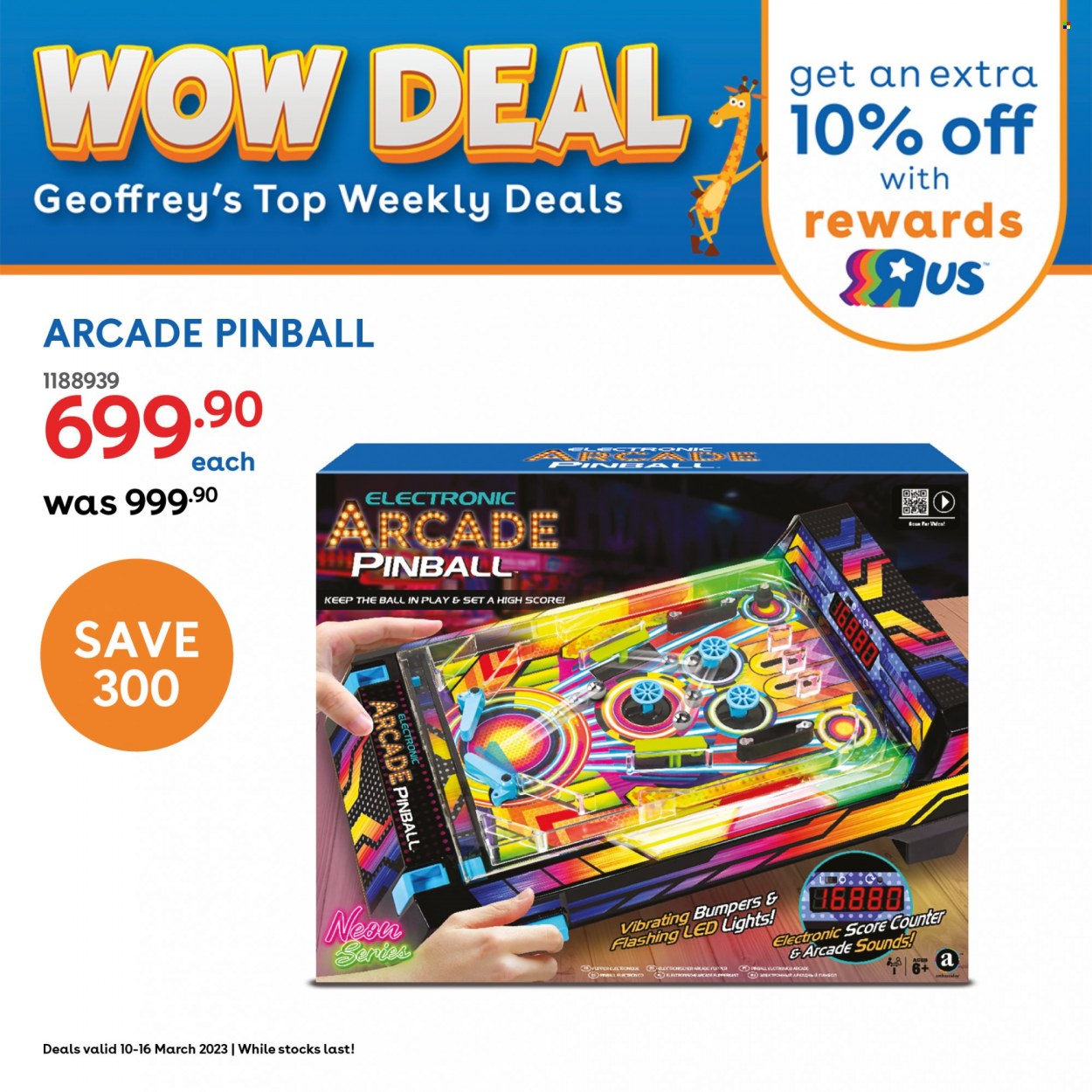 Toys R Us specials - 10/03/2023 - 16/03/2023. Page 1