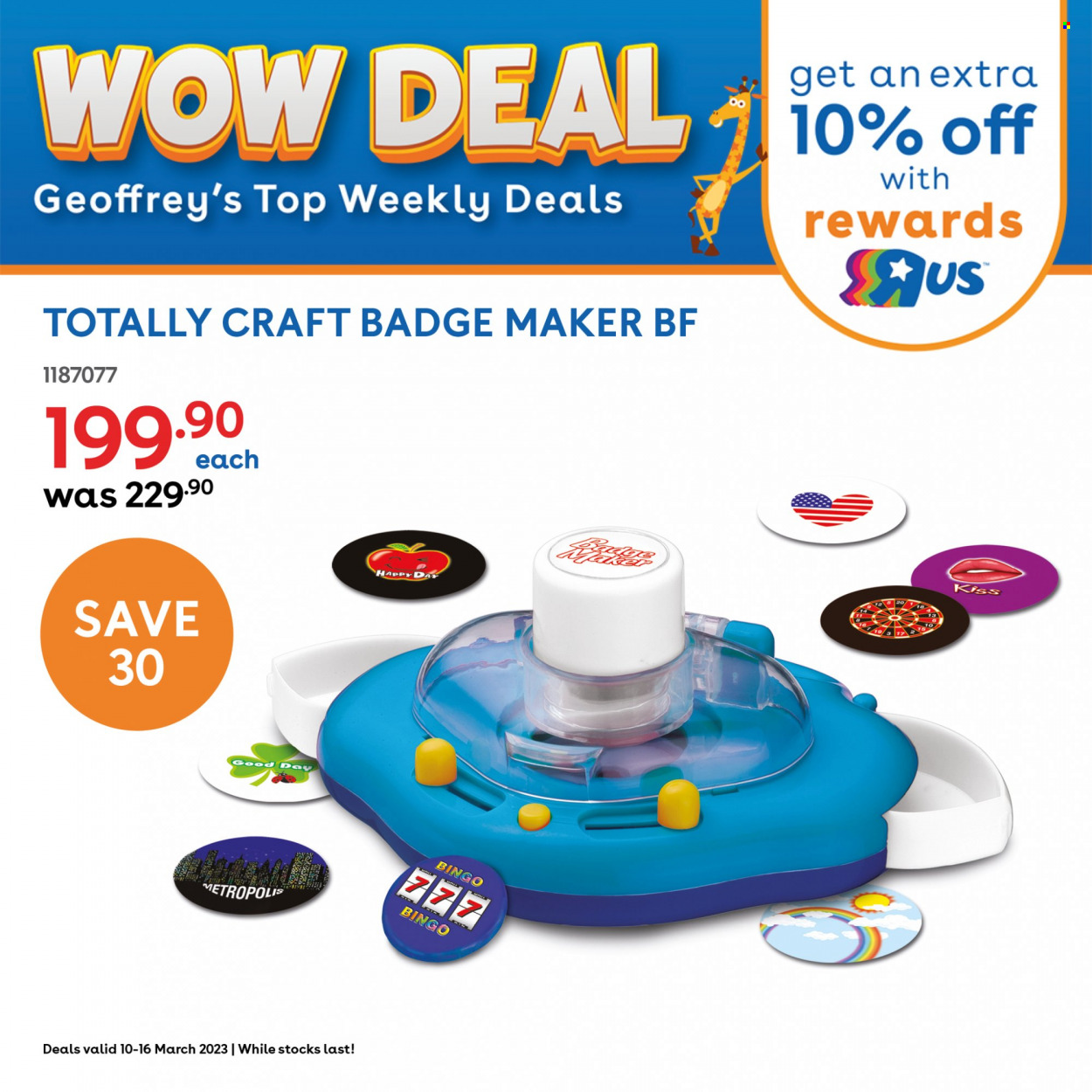 Toys R Us specials - 10/03/2023 - 16/03/2023. Page 4