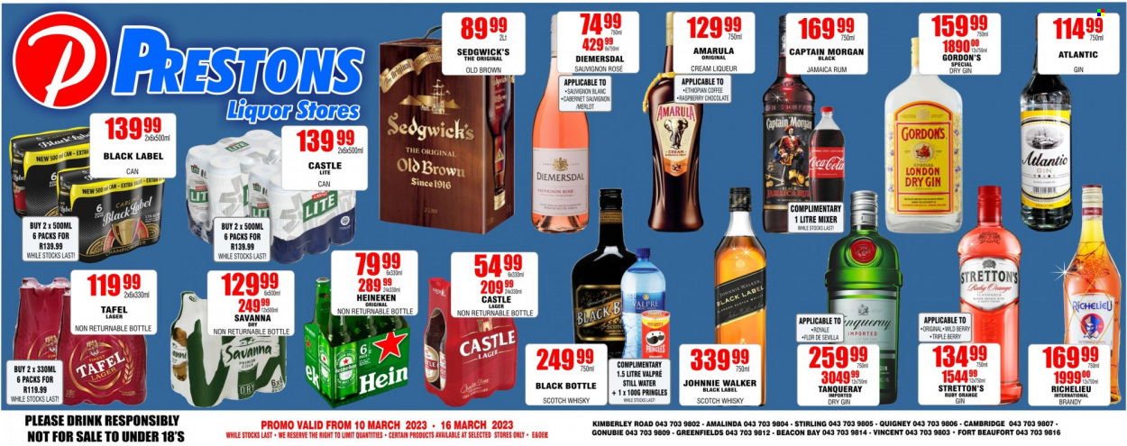 Prestons Liquor Stores specials - 10/03/2023 - 16/03/2023. Page 1