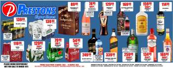 Prestons Liquor Stores catalogue  - 10/03/2023 - 16/03/2023.