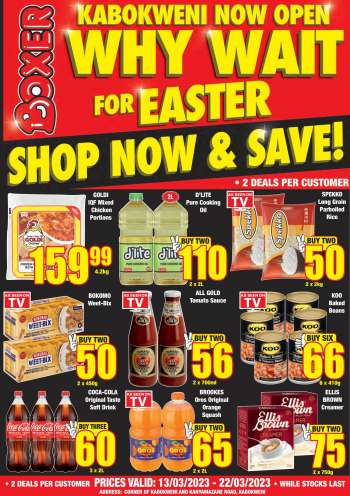 Boxer catalogue  - 13/03/2023 - 22/03/2023.