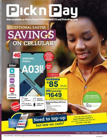 Pick n Pay catalogue  - 13/03/2023 - 16/04/2023.