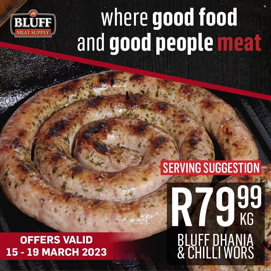 Bluff Meat Supply specials - 15/03/2023 - 19/03/2023. Page 5