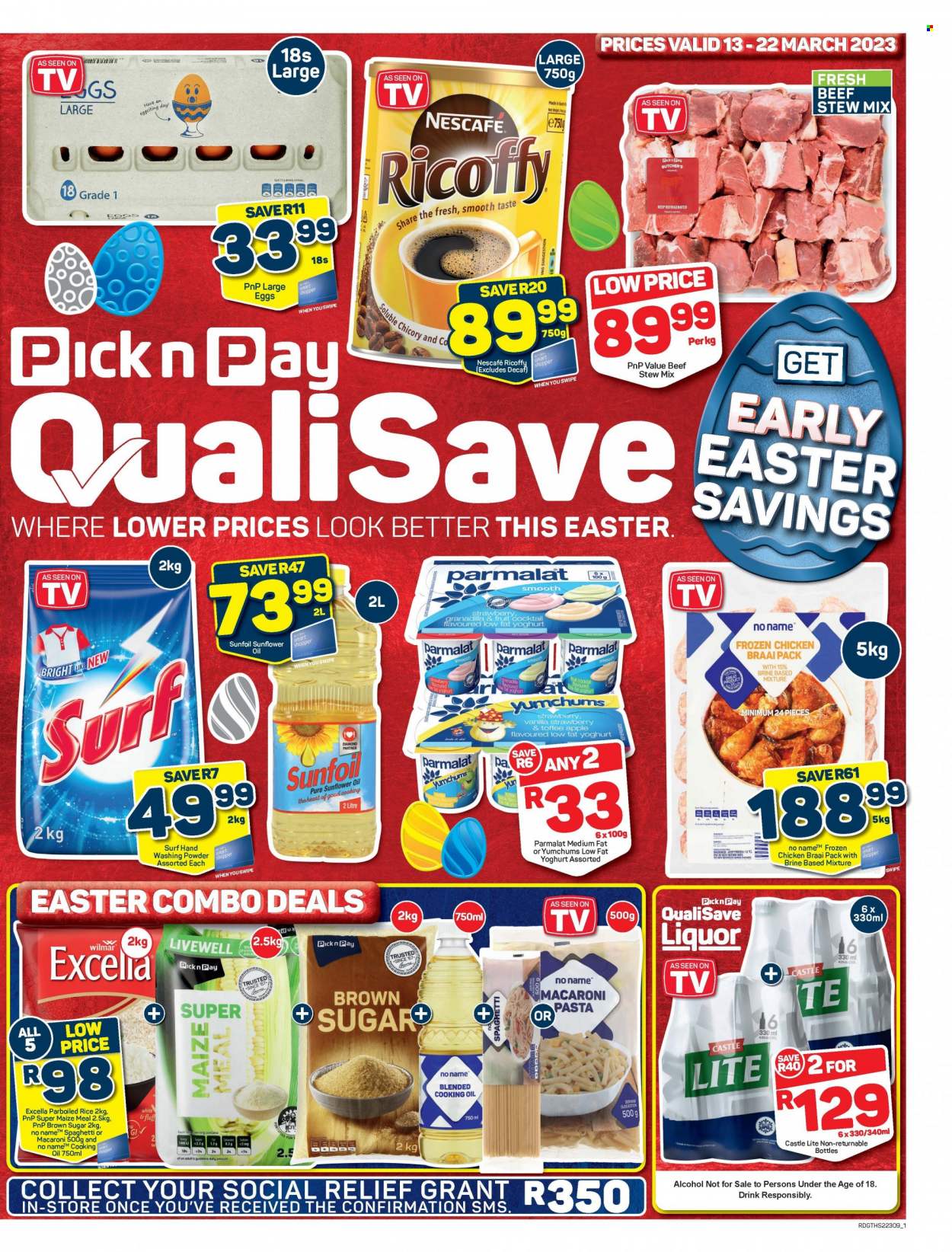 Pick n Pay QualiSave specials - 13/03/2023 - 22/03/2023. Page 1