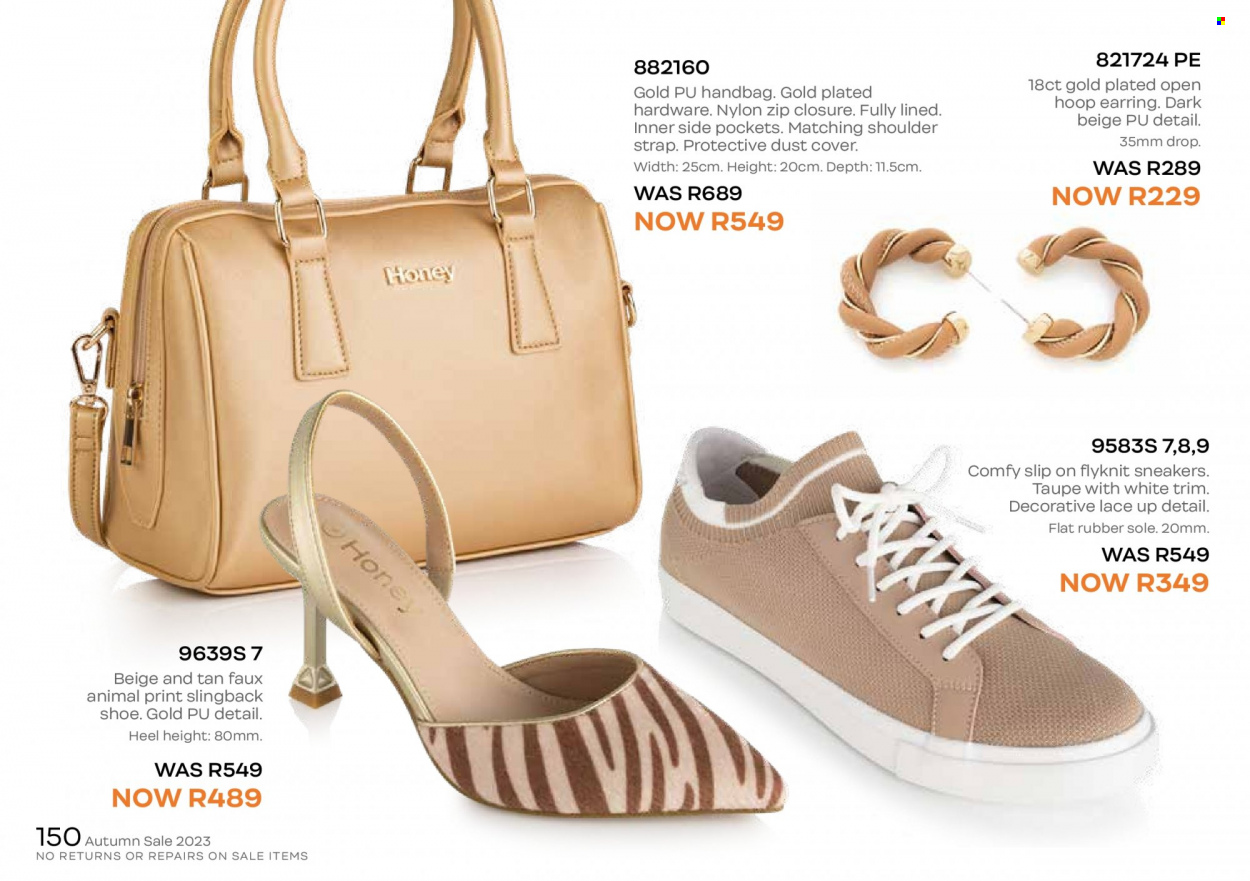 Honey specials. Page 152