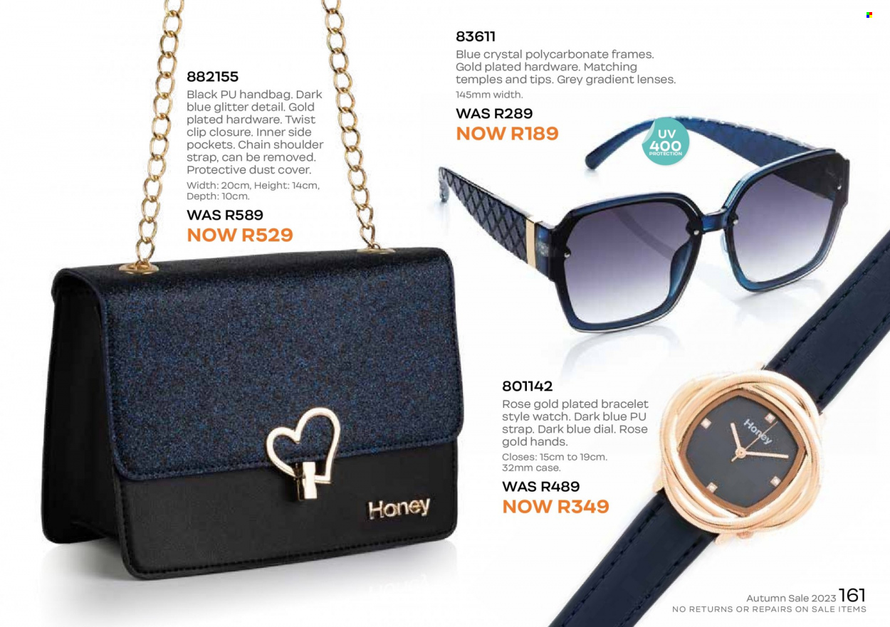 Honey specials. Page 163