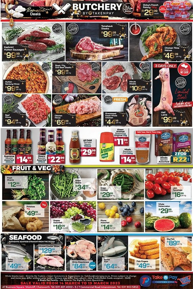 Take n Pay specials - 14/03/2023 - 19/03/2023. Page 4