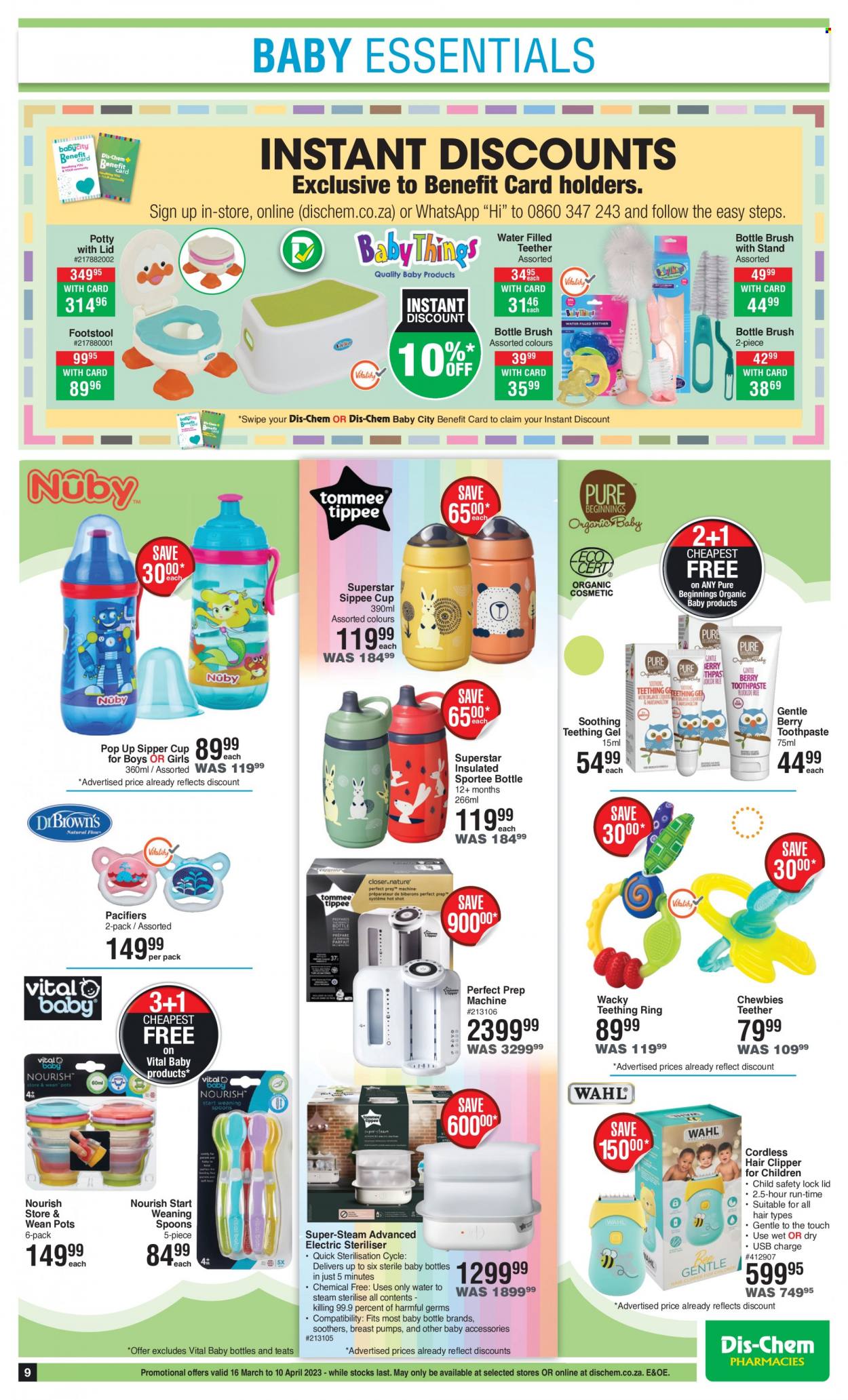 Dis-Chem specials - 16/03/2023 - 10/04/2023. Page 9