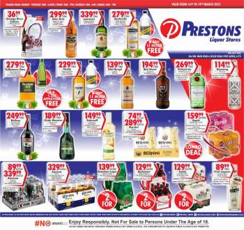 Prestons Liquor Stores catalogue  - 16/03/2023 - 19/03/2023.