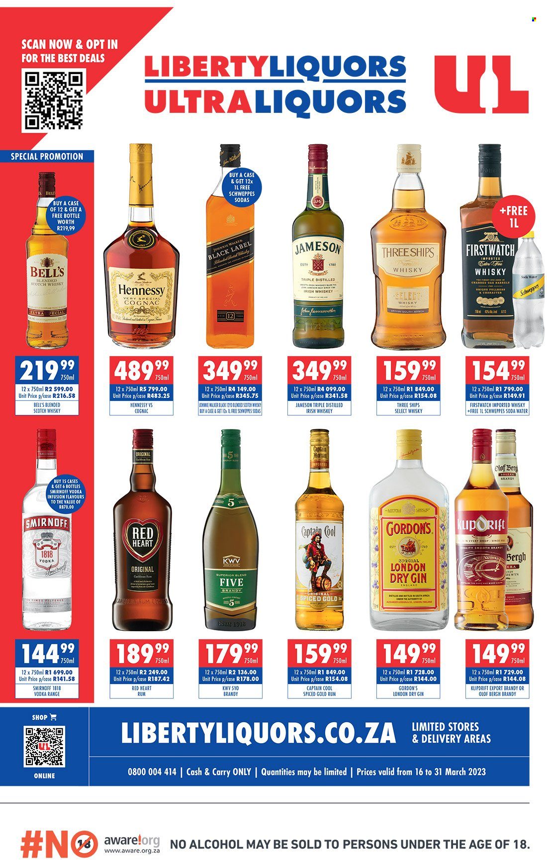 Liberty Liquors specials - 16/03/2023 - 31/03/2023. Page 1