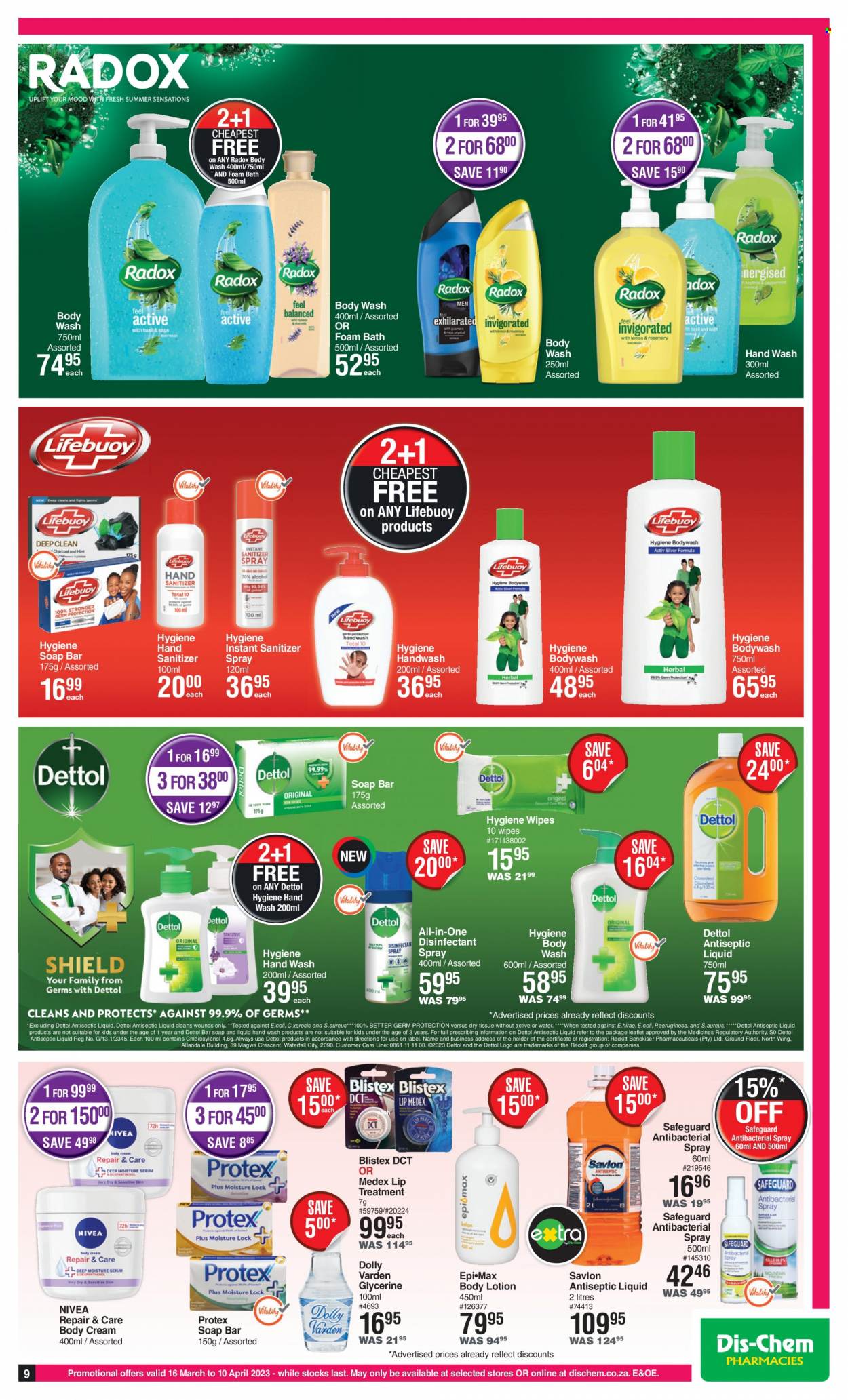 Dis-Chem specials - 16/03/2023 - 10/04/2023. Page 9