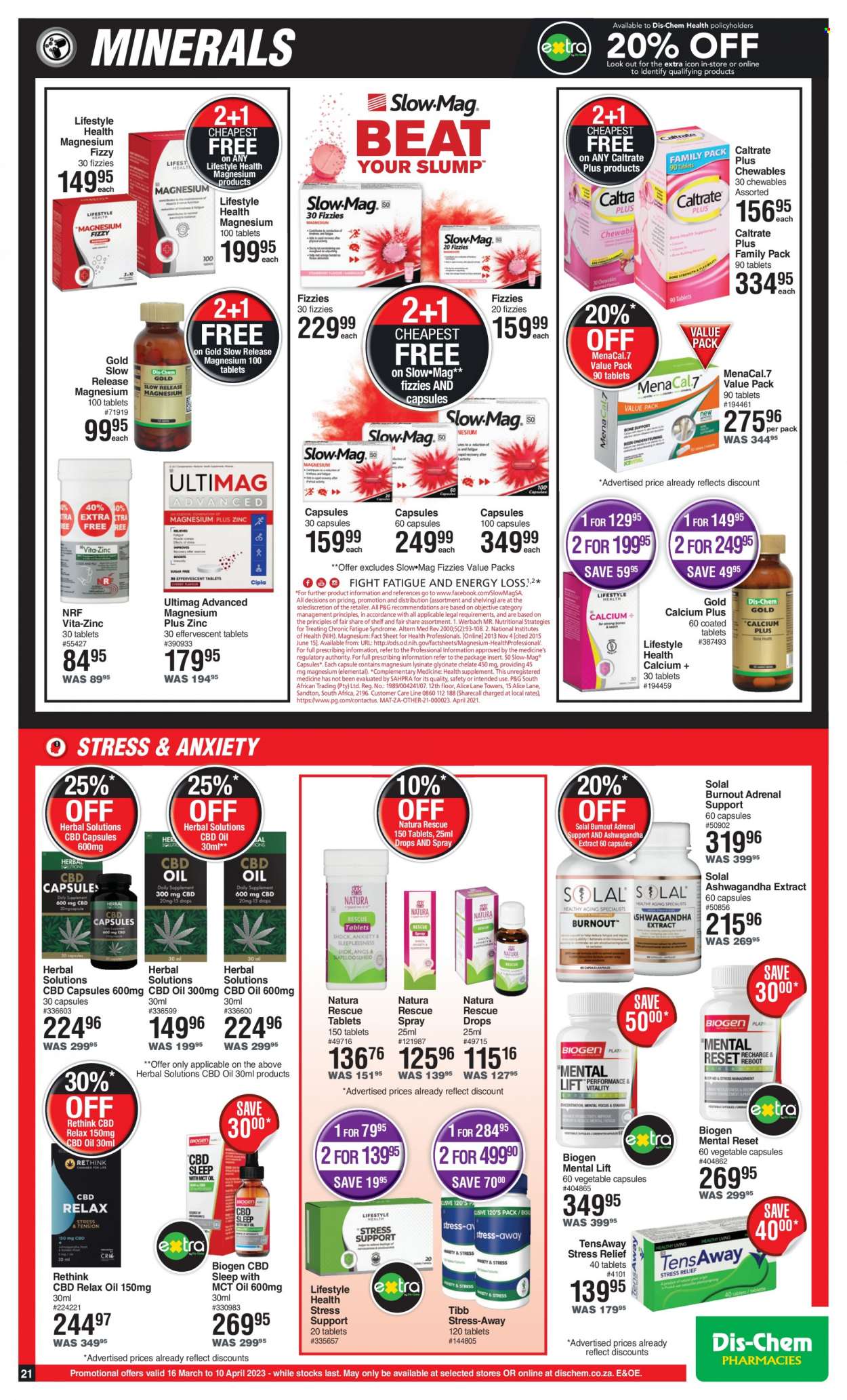 Dis-Chem specials - 16/03/2023 - 10/04/2023. Page 21
