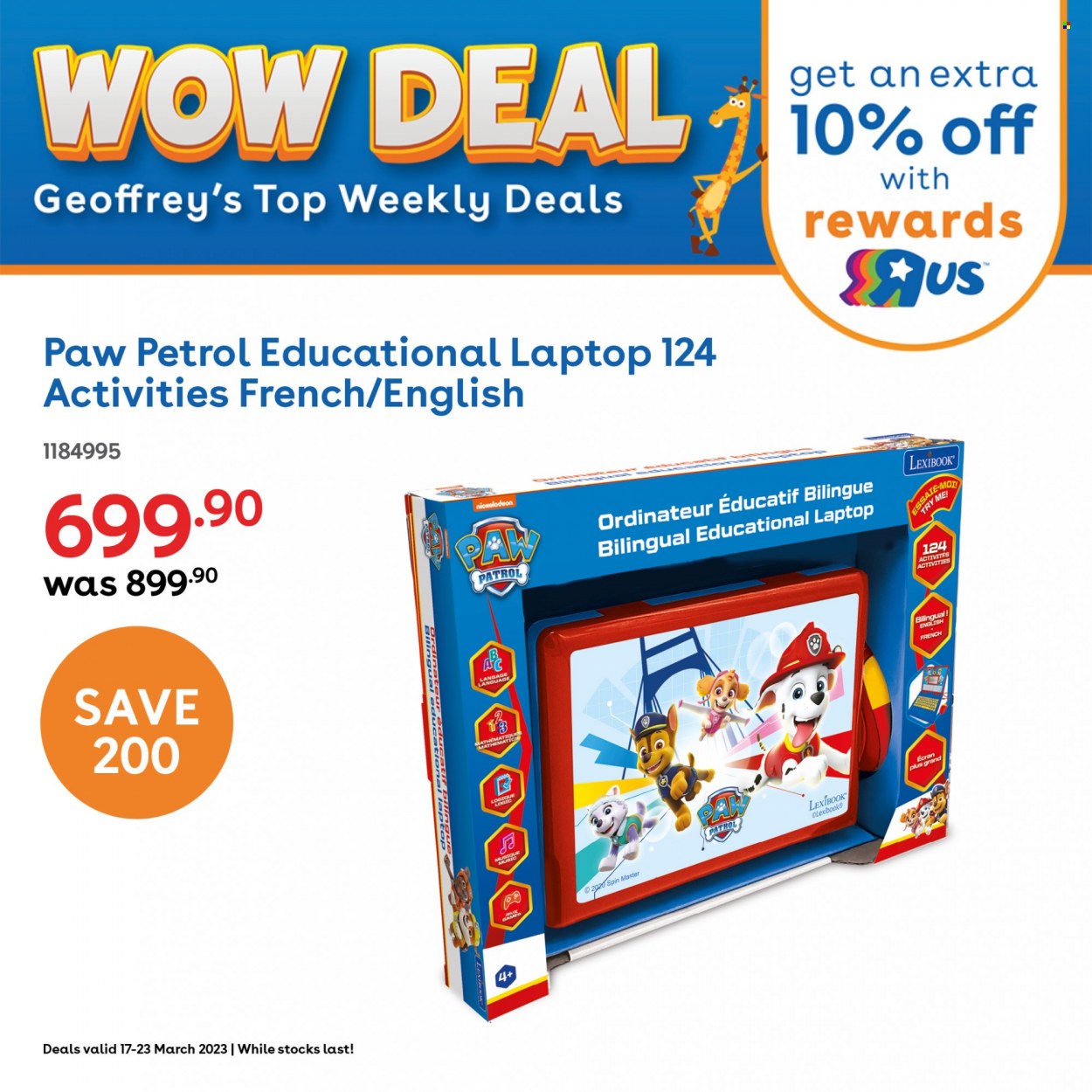 Toys R Us specials - 17/03/2023 - 23/03/2023. Page 5