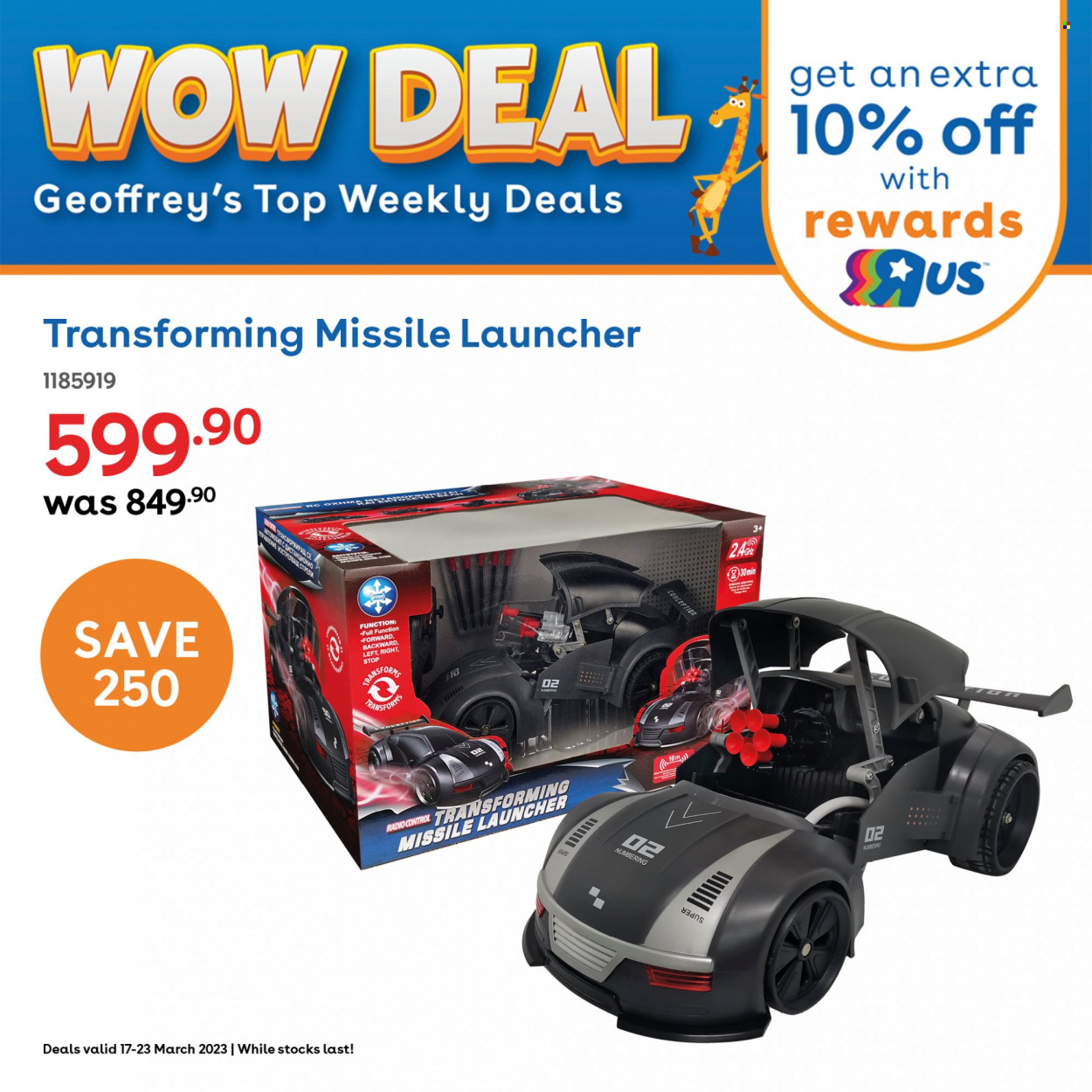 Toys R Us specials - 17/03/2023 - 23/03/2023. Page 9