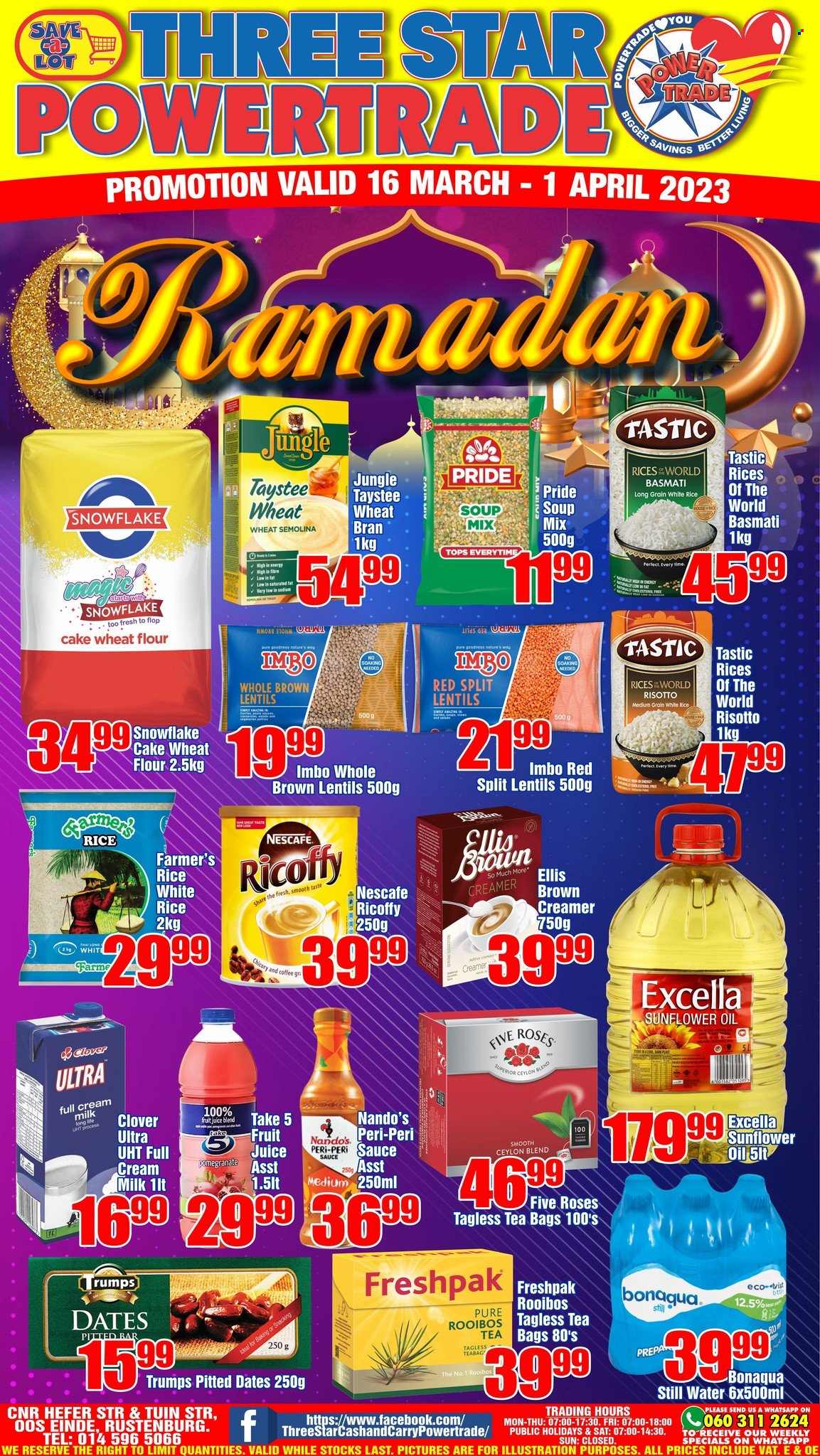 Three Star Cash and Carry specials - 16/03/2023 - 01/04/2023. Page 1