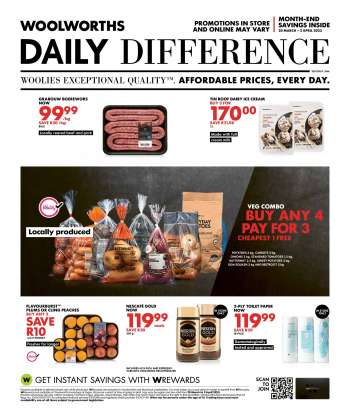 Woolworths catalogue  - 20/03/2023 - 02/04/2023.