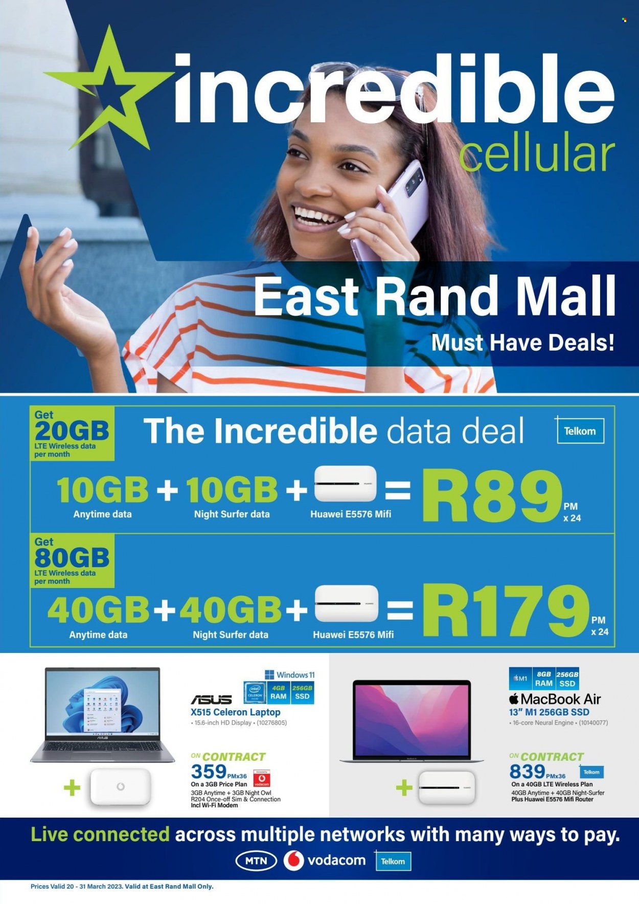 Incredible Connection specials - 20/03/2023 - 31/03/2023. Page 1