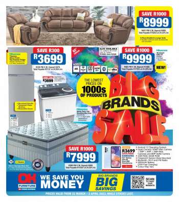 OK Furniture catalogue  - 22/03/2023 - 02/04/2023.