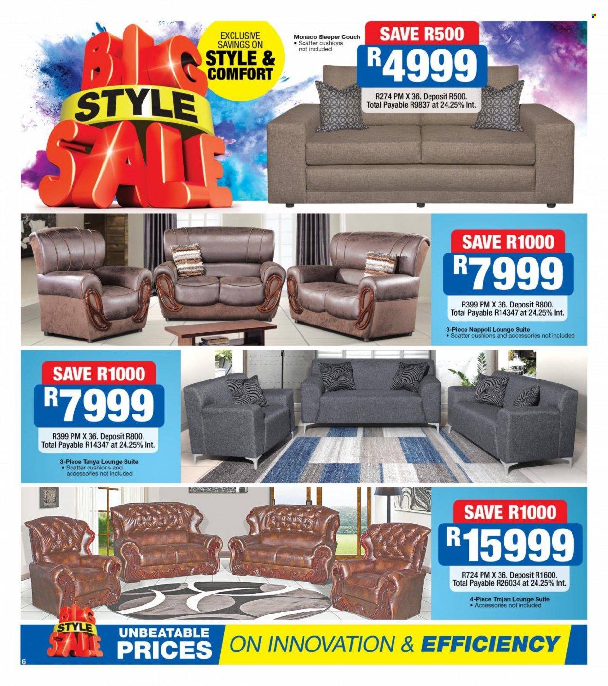 OK Furniture specials - 22/03/2023 - 02/04/2023. Page 6