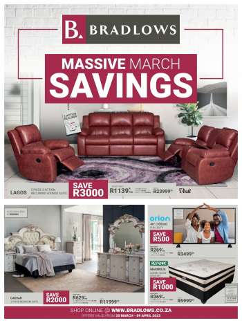 Bradlows catalogue  - 20/03/2023 - 09/04/2023.