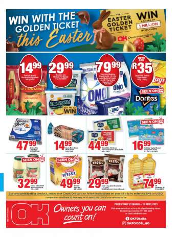 OK Foods catalogue  - 23/03/2023 - 10/04/2023.