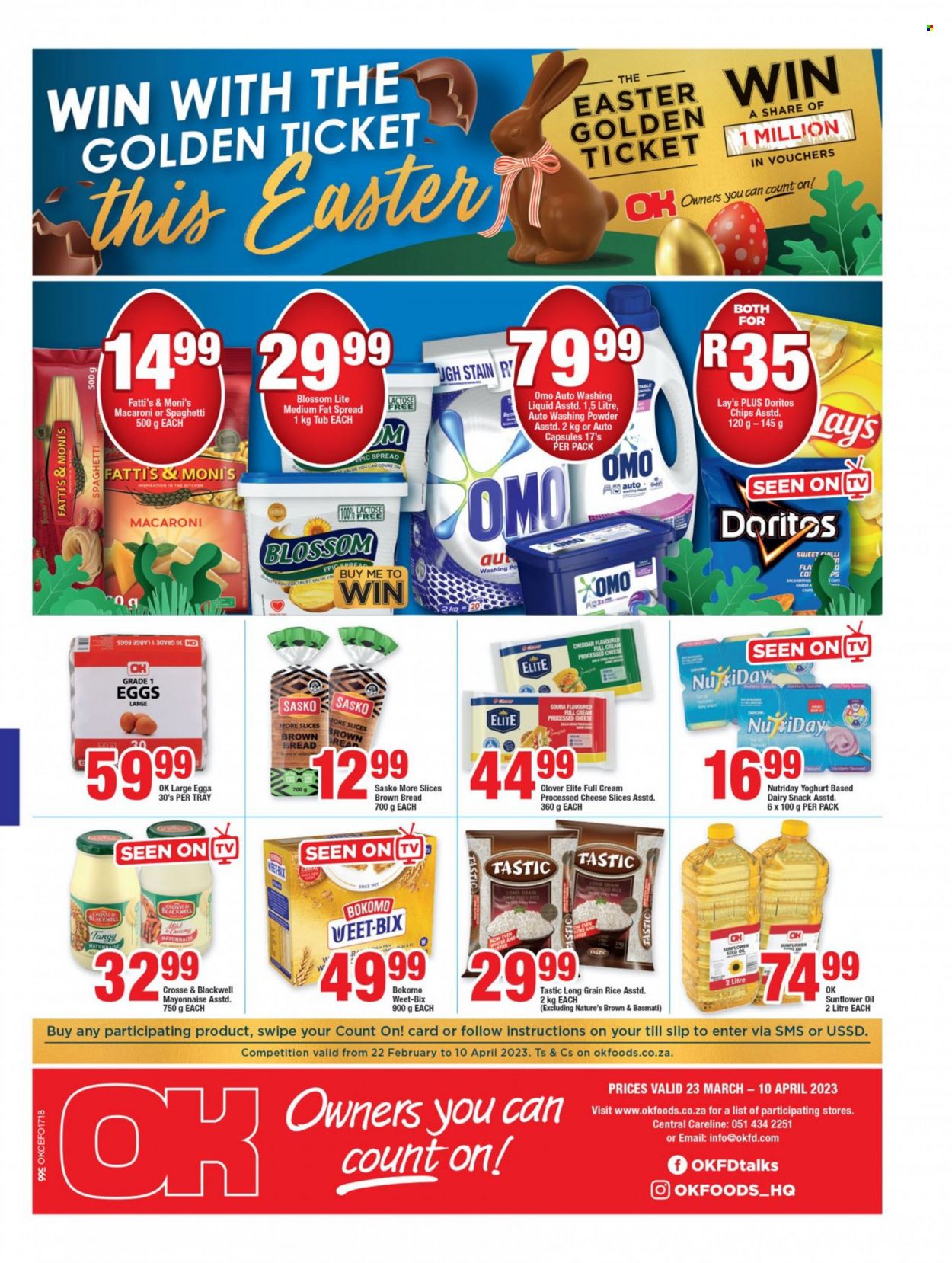 OK Foods specials - 23/03/2023 - 10/04/2023. Page 1