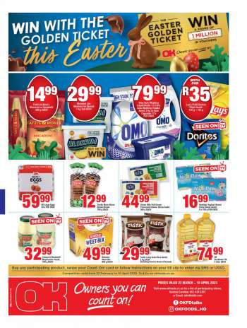 OK Foods catalogue  - 23/03/2023 - 10/04/2023.