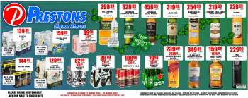 Prestons Liquor Stores catalogue  - 17/03/2023 - 23/03/2023.