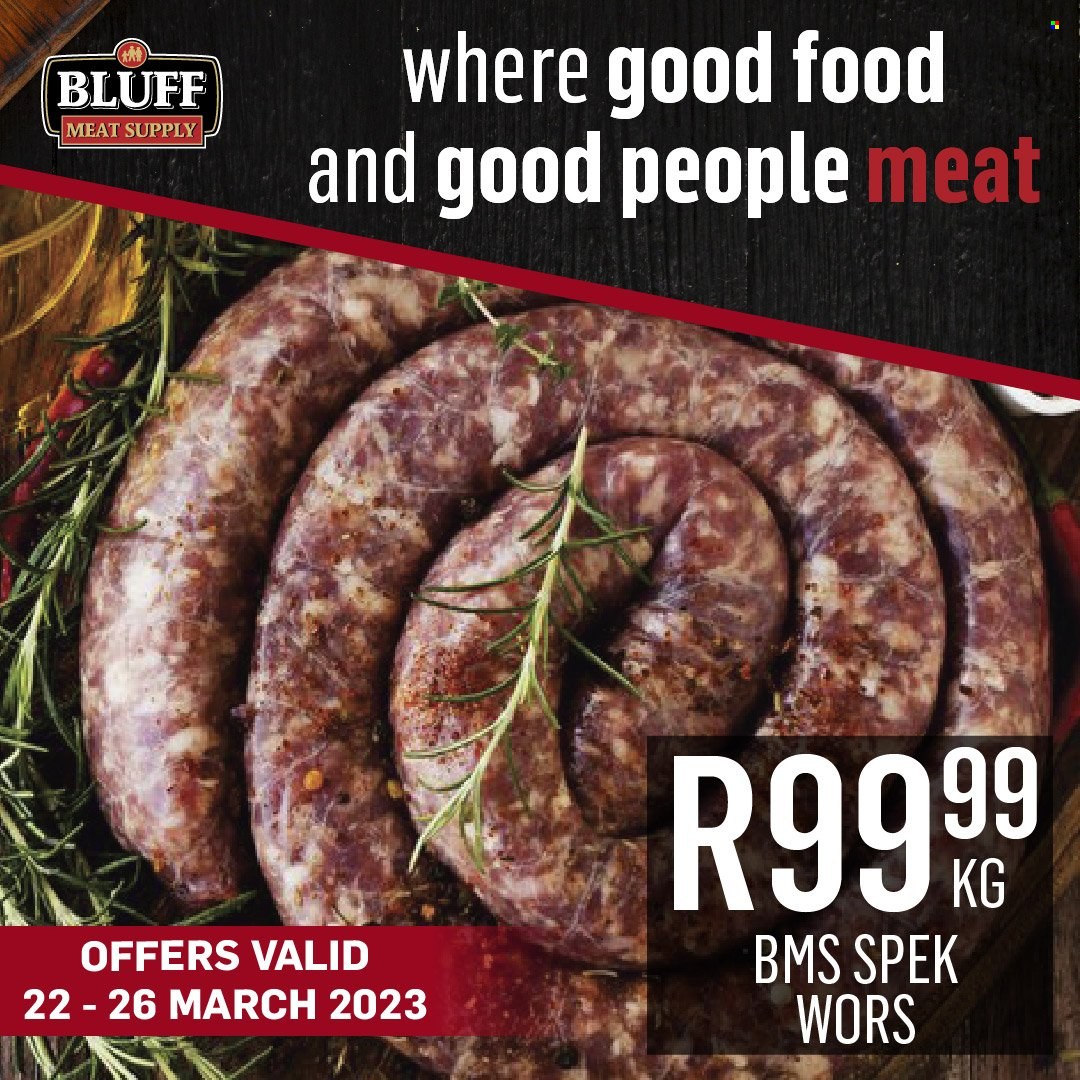 Bluff Meat Supply specials - 22/03/2023 - 26/03/2023. Page 8