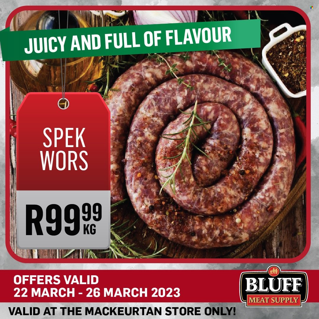 Bluff Meat Supply specials - 22/03/2023 - 26/03/2023. Page 4