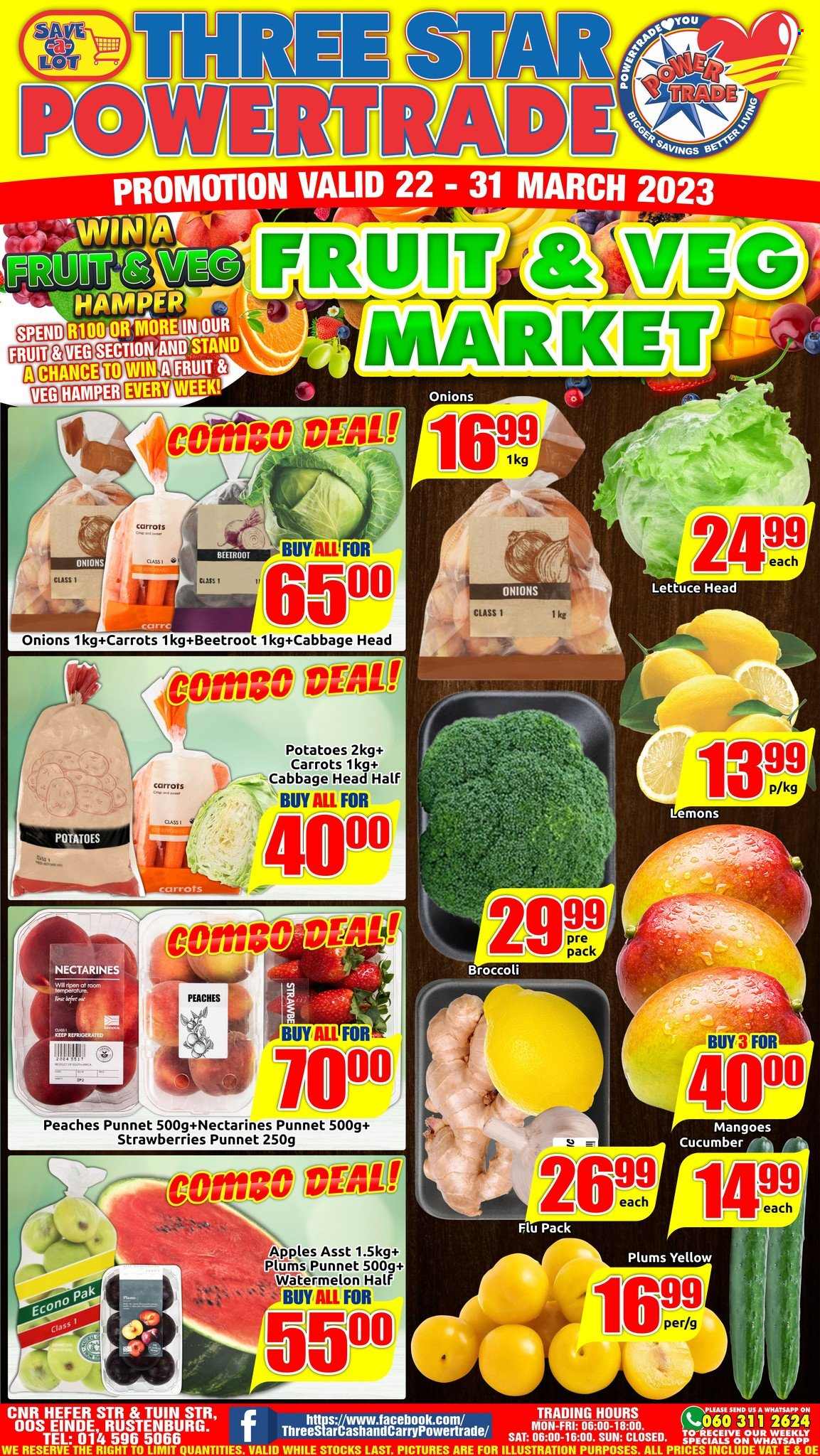 Three Star Cash and Carry specials - 22/03/2023 - 31/03/2023. Page 1