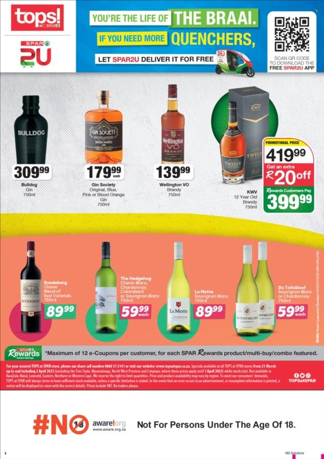TOPS at SPAR specials - 21/03/2023 - 02/04/2023. Page 8