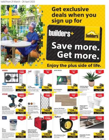 Builders catalogue  - 21/03/2023 - 24/04/2023.