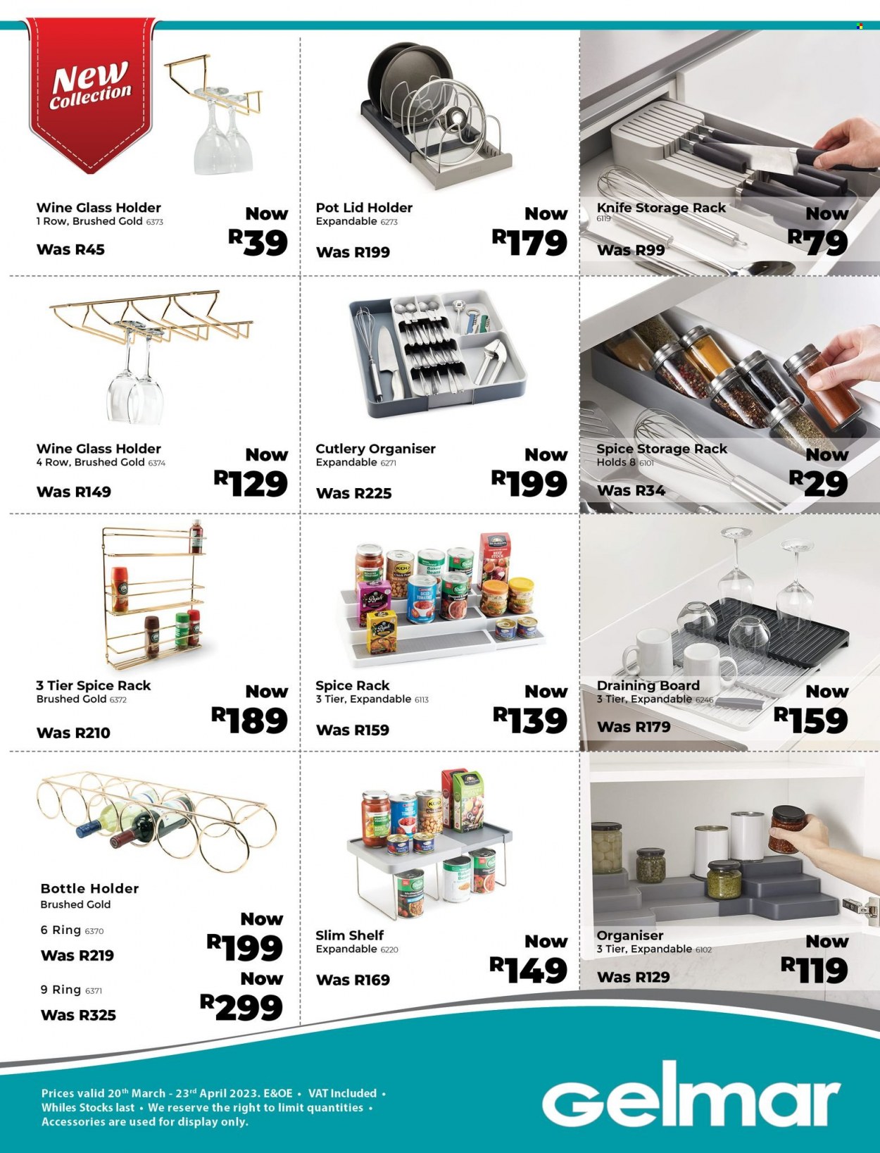 Gelmar specials - 20/03/2023 - 23/04/2023. Page 1