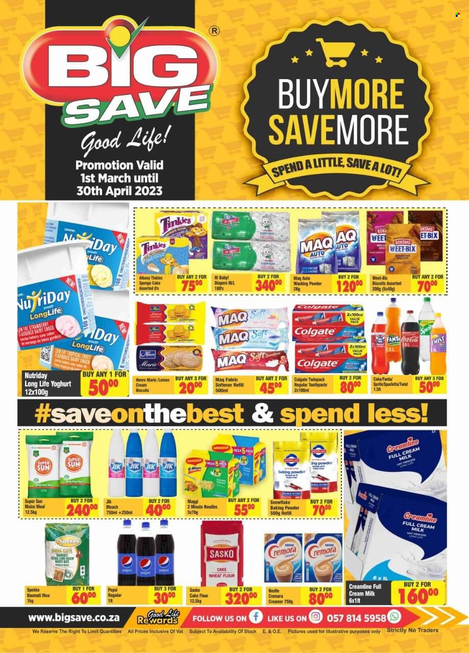 Big Save specials - 01/03/2023 - 30/04/2023. Page 1