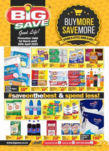 Big Save catalogue  - 01/03/2023 - 30/04/2023.